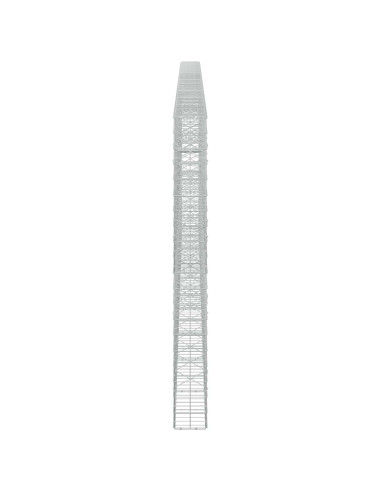 Gabione con Filo da 3,5 mm e Rete da 10x10 cm 850x20x200 cm