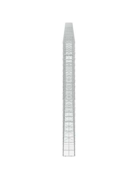 Gabione con Filo da 3,5 mm e Rete da 10x10 cm 850x20x200 cm