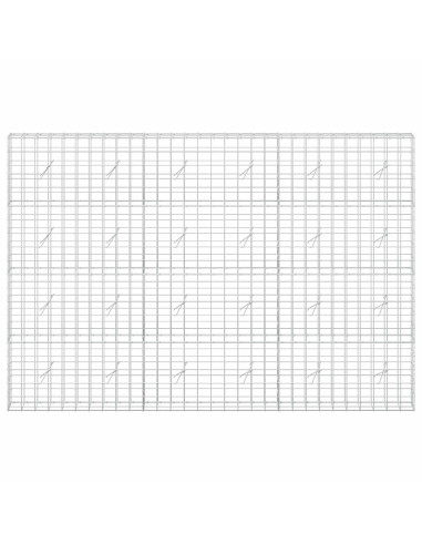 Gabione con Filo da 3,5 mm e Rete da 10x10 cm 300x20x200 cm