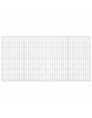 Gabione con Filo da 3,5 mm e Rete da 10x10 cm 400x20x200 cm