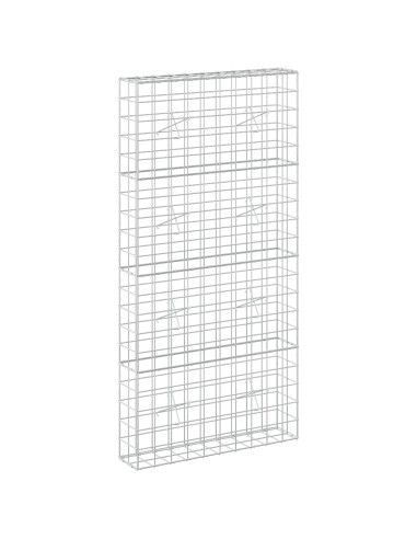 Gabione con Filo da 3,5 mm e Rete da 10x10 cm 100x20x200 cm