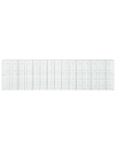 Gabione con Filo da 3,5 mm e Rete da 10x10 cm 750x20x200 cm