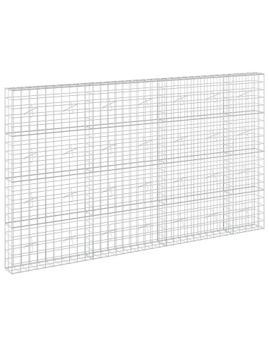 Gabione con Filo da 3,5 mm e Rete da 10x10 cm 350x20x200 cm