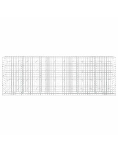 Gabione con Filo da 3,5 mm e Rete da 10x10 cm 600x20x200 cm