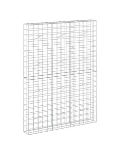 Gabione con Filo da 3,5 mm e Rete da 10x10 cm 150x20x200 cm 2