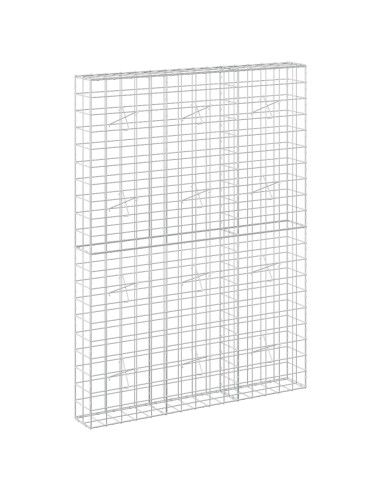 Gabione con Filo da 3,5 mm e Rete da 10x10 cm 150x20x200 cm