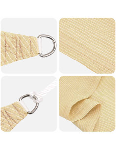 Telo Ombra Beige 2,5 x 6 m HDPE 2