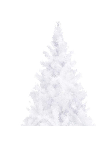 Albero di Natale Artificiale Preiluminato 400 cm Bianco