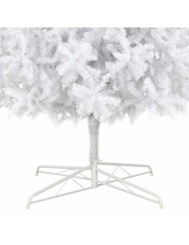 Albero di Natale Artificiale Preiluminato 400 cm Bianco