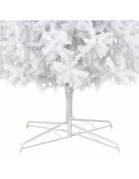 Albero di Natale Artificiale Preiluminato 400 cm Bianco