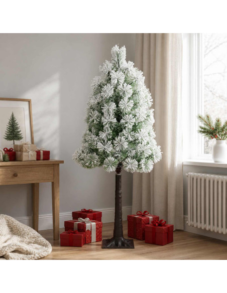 Albero di Natale Artificiale con Rami Pieghevoli 180 cm
