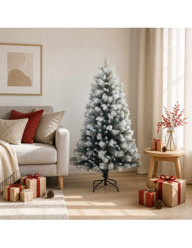Albero di Natale Artificiale con Rami Pieghevoli 150 cm
