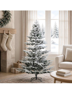 Albero di Natale Artificiale con Rami Pieghevoli 120 cm