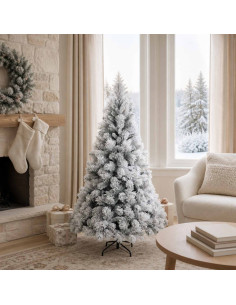 Albero di Natale Artificiale con Rami Pieghevoli 150 cm