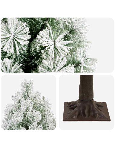 Albero di Natale Artificiale con Rami Pieghevoli 150 cm