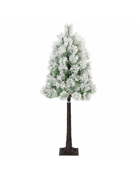 Albero di Natale artificiale con rami snodati e palline 180 cm