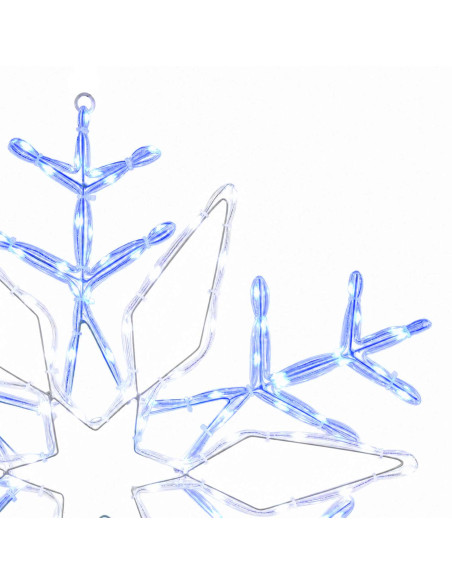 Luci di Natale a fiocco di neve LOVIISA 140 LED
