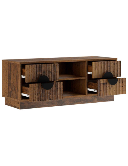 Mobile TV VENRAY 101 x 36,5 x 40 cm Legno antico