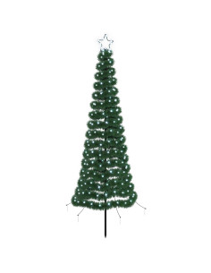 Albero di Natale a LED in tinsel con picchetto EKENAS 180 cm 2