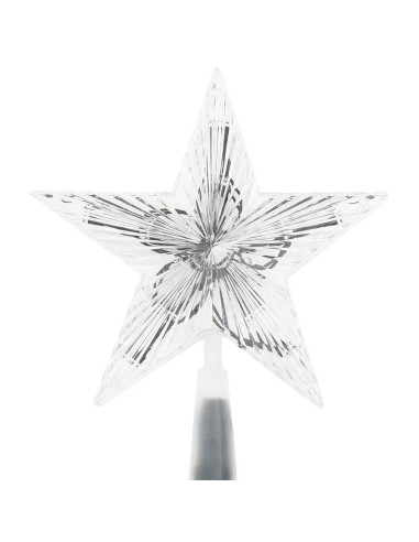 Albero di Natale a Cono Bianco Caldo con 100 LED 70x180 cm