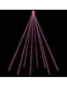 Luci per Albero di Natale Interni Esterni 1300 LED Colorate 8 m 2