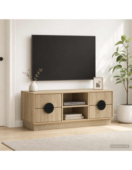 Mobile TV VENRAY 101 x 36,5 x 40 cm Rovere Sonoma