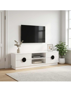 Mobile TV VENRAY 137,5 x 33 x 40 cm Bianco