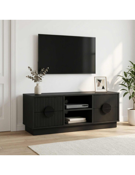 Mobile TV VENRAY 101 x 36,5 x 40 cm Nero
