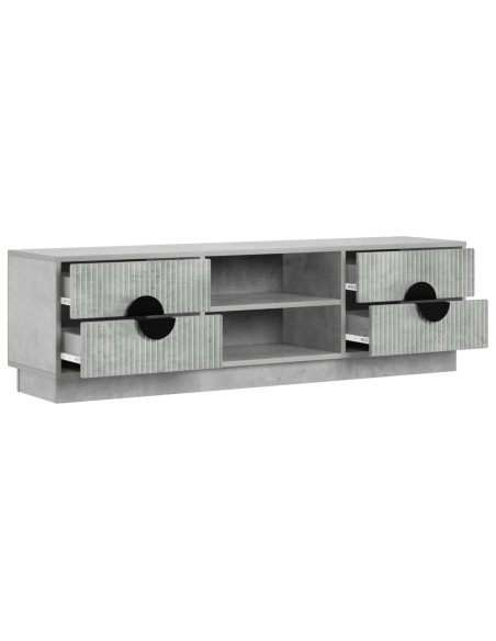 Mobile TV VENRAY 137,5 x 33 x 40 cm Grigio Cemento