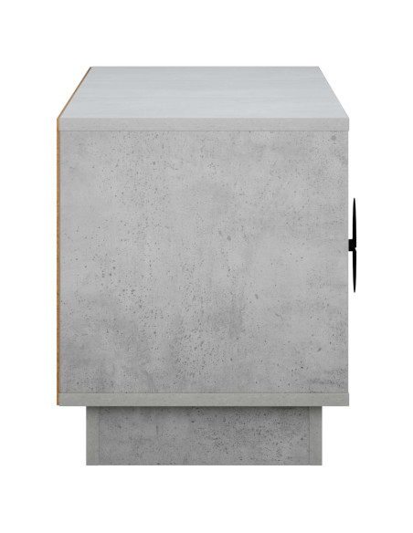 Mobile TV VENRAY 137,5 x 33 x 40 cm Grigio Cemento