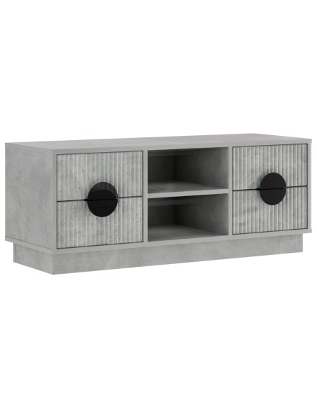 Mobile TV VENRAY 101 x 36,5 x 40 cm Grigio Cemento