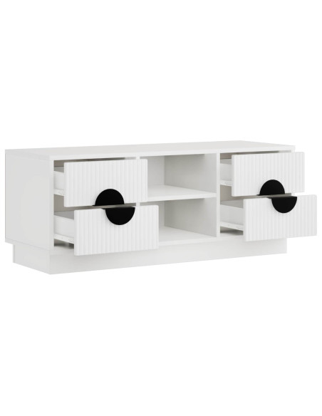 Mobile TV VENRAY 101 x 36,5 x 40 cm Bianco