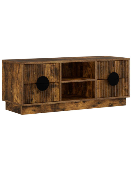 Mobile TV VENRAY 101 x 36,5 x 40 cm Rovere Fumo