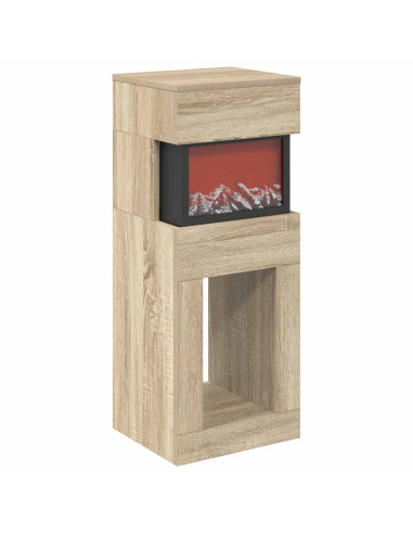 Caminetto elettrico Sonoma 35 x 30 x 86 cm Legno ingegnerizzato