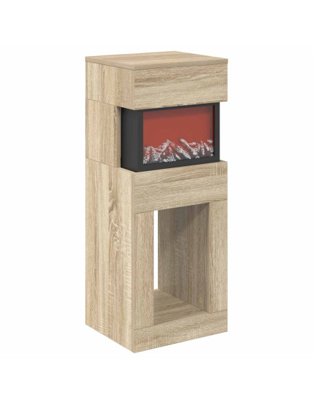 Caminetto elettrico Sonoma 35 x 30 x 86 cm Legno ingegnerizzato