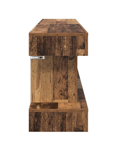 Caminetto elettrico Legno antico 150 x 30 x 50 cm