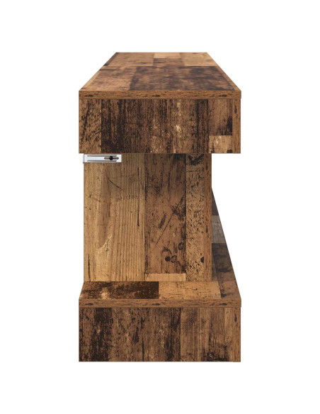 Caminetto elettrico Legno antico 150 x 30 x 50 cm