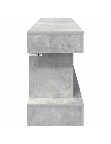 Caminetto elettrico Cemento 150 x 30 x 50 cm