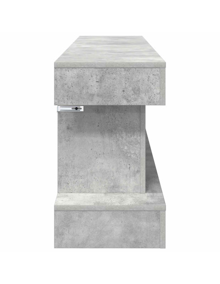 Caminetto elettrico Cemento 150 x 30 x 50 cm