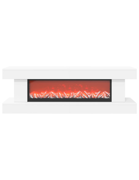 Caminetto elettrico Bianco 150 x 30 x 50 cm