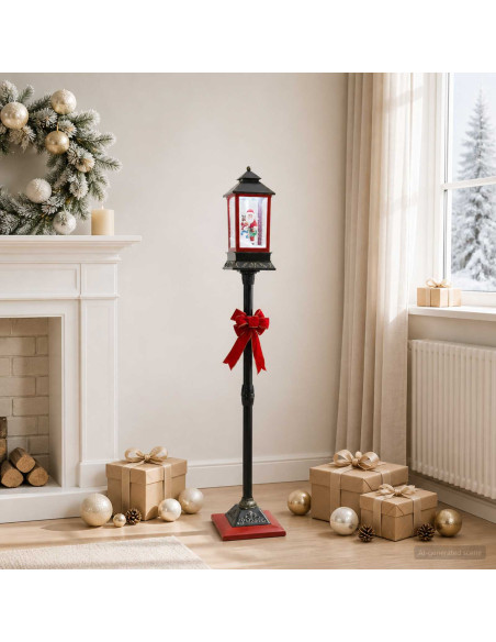 Lanterna di Natale ESPOO Bianco freddo 26,5 x 26,5 x 150 cm