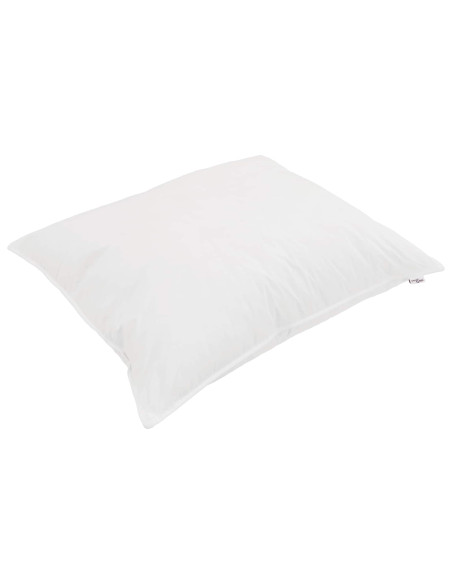 Duvet Invernale con cuscino 3 pz Bianco Microfibra