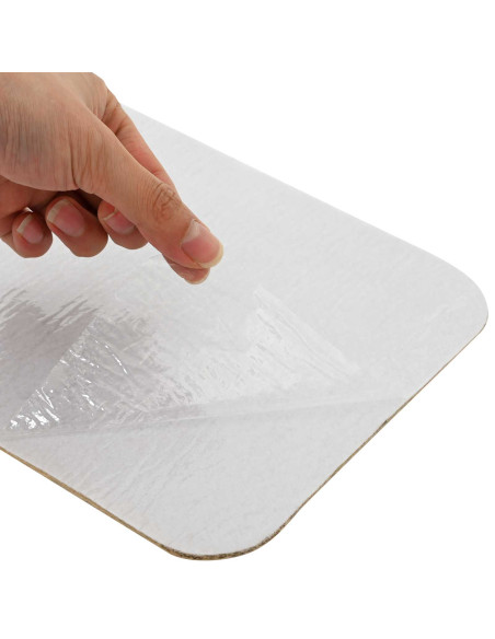 Tappeti per scale 15 pz 76 x 20 cm Beige Poliestere