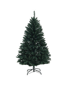 Albero di Natale Artificiale con Rami Pieghevoli 120 cm PVC 2