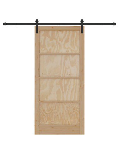 Porta scorrevole 93 x 202 cm Legno ingegnerizzato