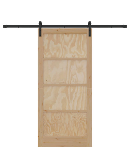 Porta scorrevole 93 x 202 cm Legno ingegnerizzato