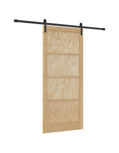 Porta scorrevole 93 x 211 cm Legno ingegnerizzato 2