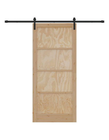 Porta scorrevole 93 x 211 cm Legno ingegnerizzato