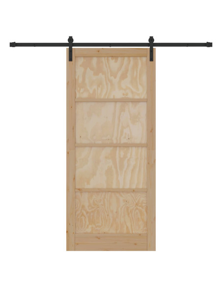 Porta scorrevole 93 x 211 cm Legno ingegnerizzato