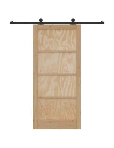 Porta scorrevole 93 x 202 cm Legno ingegnerizzato